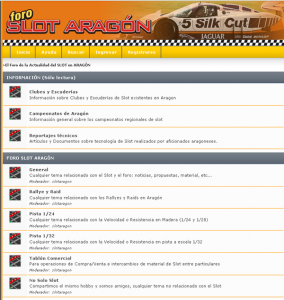 Foro de la Actualidad del Slot en Aragón