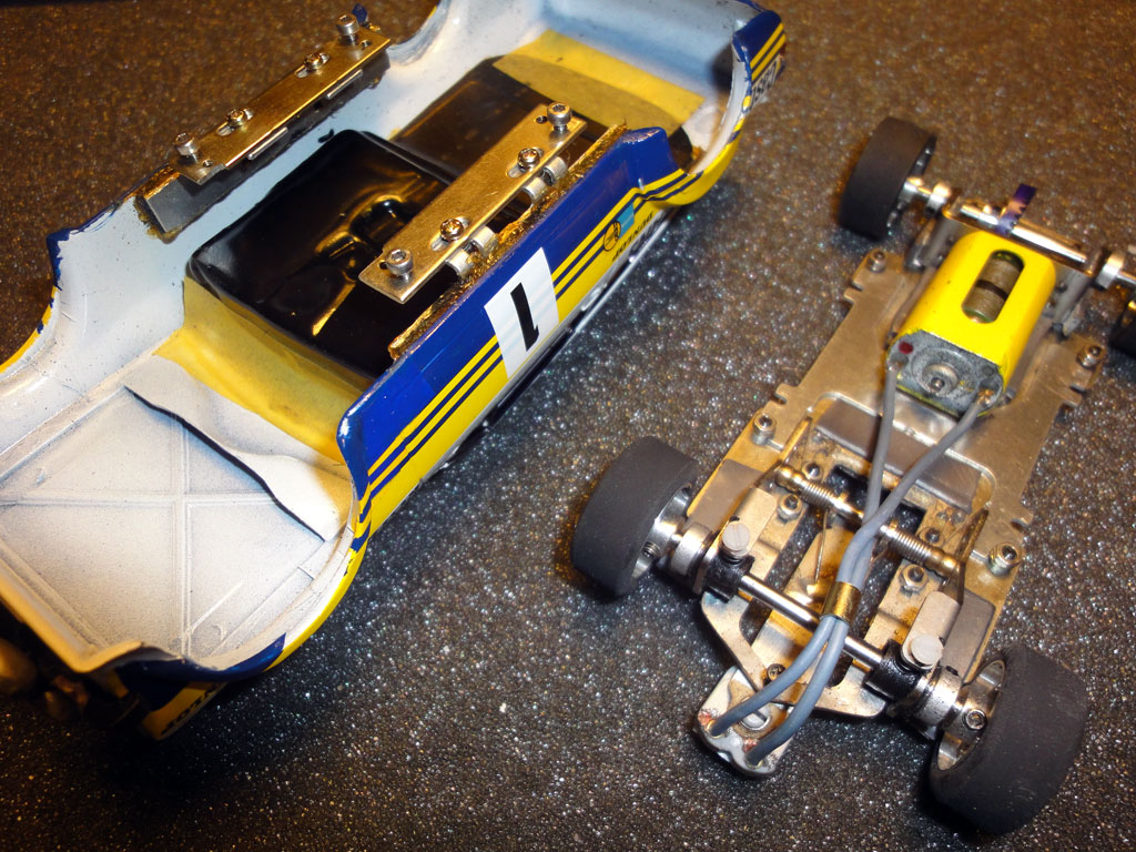 Mecanica Ford Escort Mk.II Rallye Slot 1/24 Mecanica Ford Escort Mk.II Rallye Slot 1/24