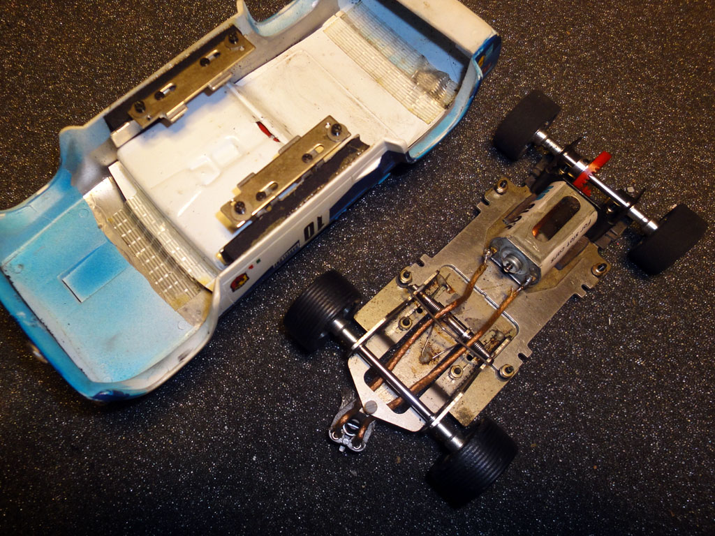 Mecanica Fiat 131 Abarth 1/24 Mecanica Fiat 131 Abarth 1/24