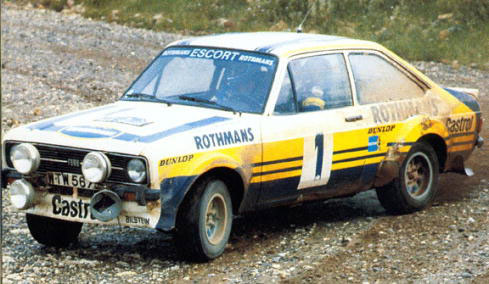 Ford Escort Mk.II Bjorn Waldegard Ford Escort Mk.II Bjorn Waldegard