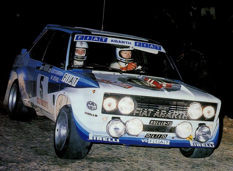 Fiat 131 Abarth Walter Rohrl Fiat 131 Abarth Walter Rohrl